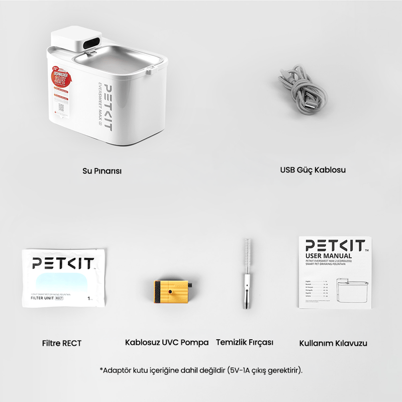 Petkit Eversweet Max 2 (UVC) Su Pınarı Fiyatı ve Özellikleri