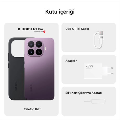 Xiaomi 17T Pro Mor 12GB 512GB