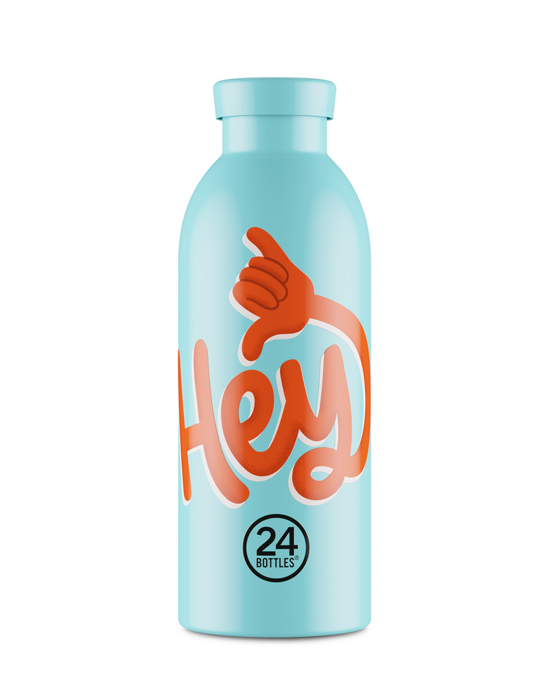 24Bottles Clima Bottle Hey Blue Paslanmaz Çelik Termos 500 ml Mavi
