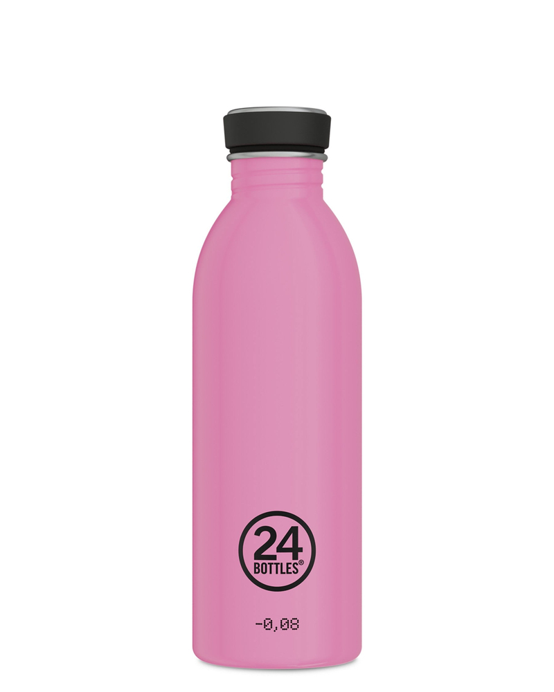 24Bottles Urban Bottle REactive Pink/Blue Paslanmaz Çelik Renk Değiştiren Su Şişesi 500 ml Pembe -