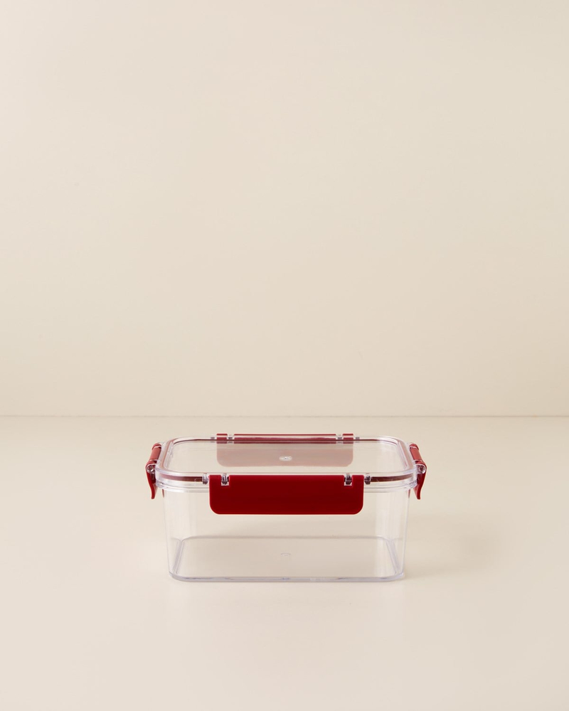 Ador Plastik 3'lü Saklama Kabı 375-800-1700 ml Bordo