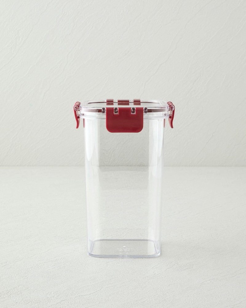 Ador Plastik Kavanoz 1400 ml Bordo