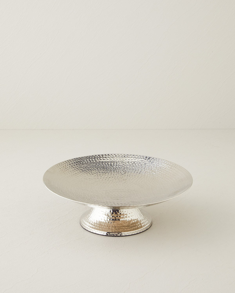 Adora Metal Dekoratif Tepsi 28,5x28,5x9 cm Silver
