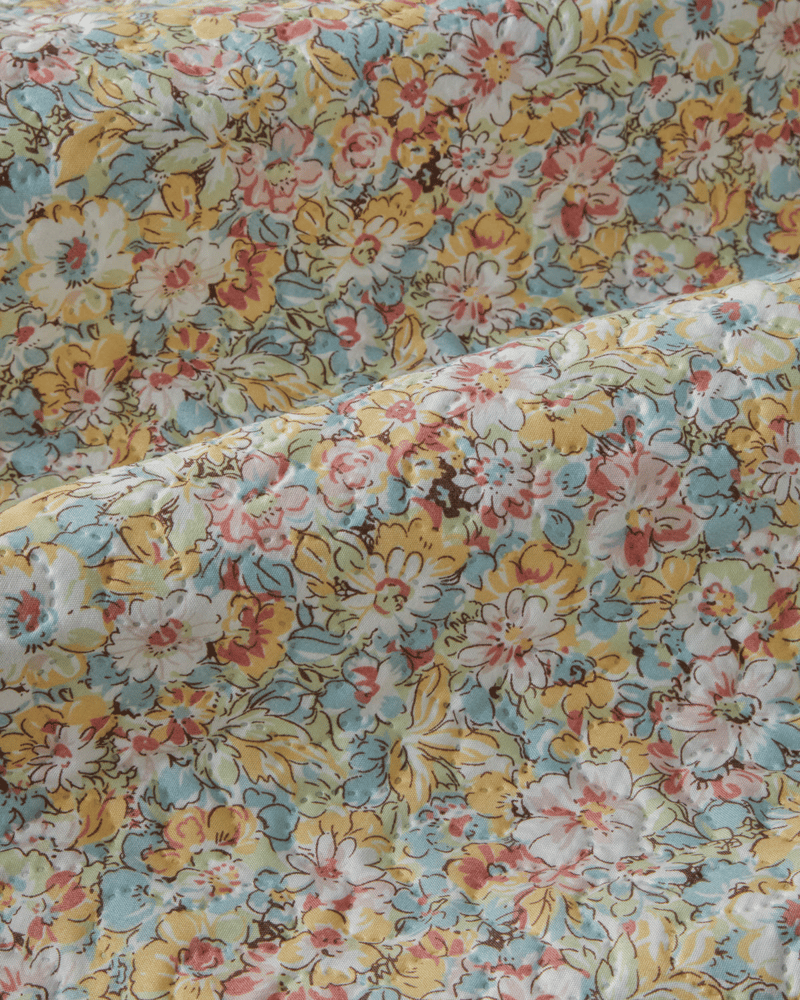 Alba Bloom Tek Kişilik Çok Amaçlı Örtü 160x220 cm Mavi
