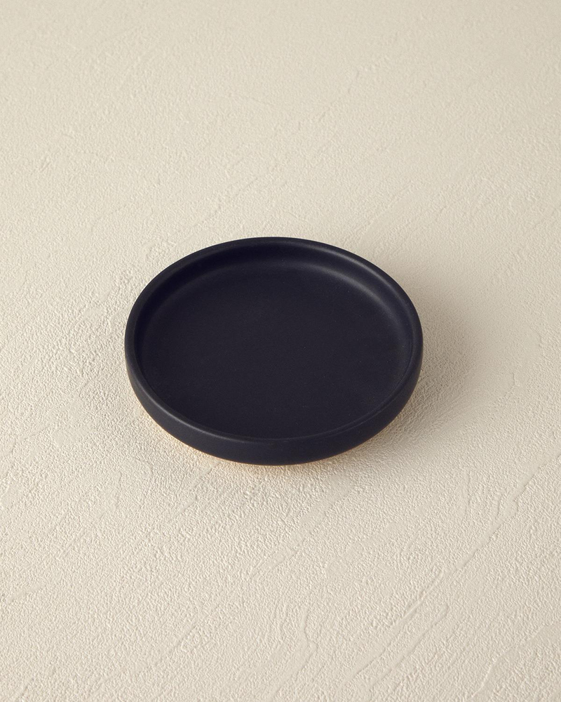Albena Stoneware Banyo Seti Siyah