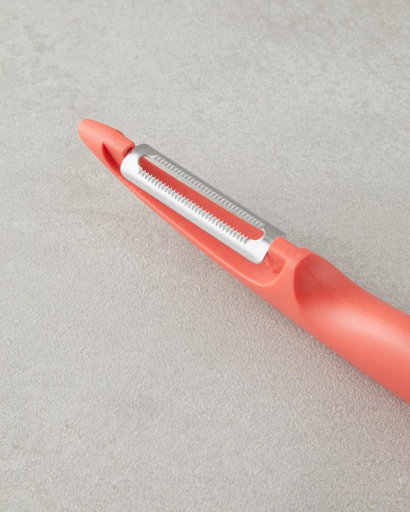 Ales Paslanmaz Çelik Soyacak 19 cm Kırmızı