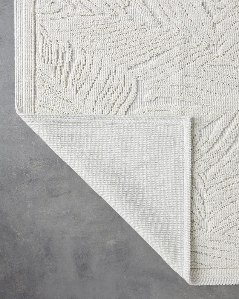 Aligne Pamuklu Bukle Kilim Krem
