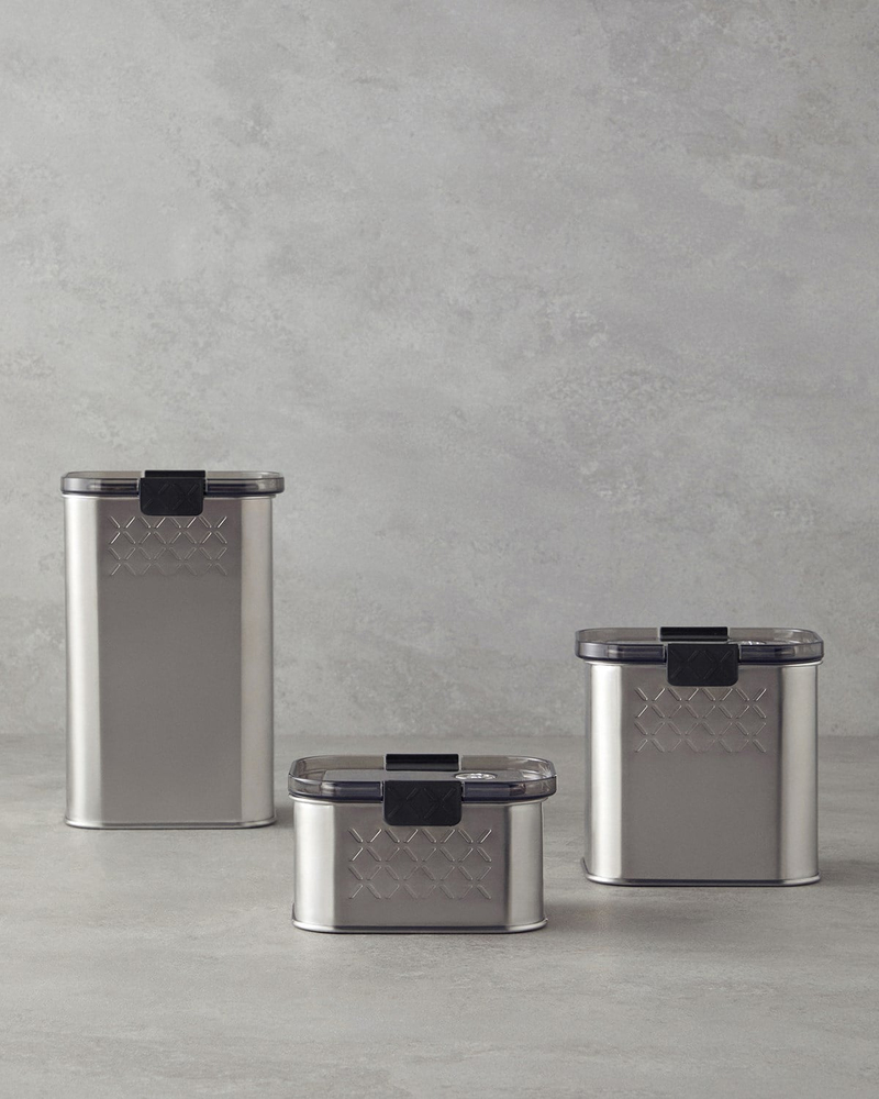 All Fresh Inox Paslanmaz Çelik Erzak Kabı 500 ml Silver