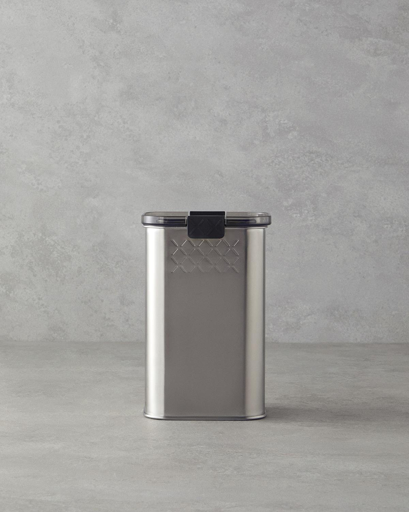All Fresh Inox Paslanmaz Çelik Erzak Kabı 1900 ml Silver