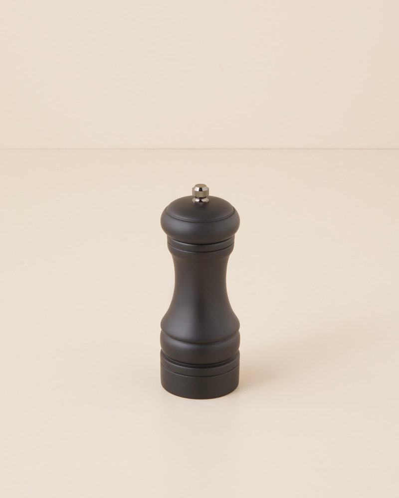 Allegro Ahşap Değirmen 14 cm Siyah
