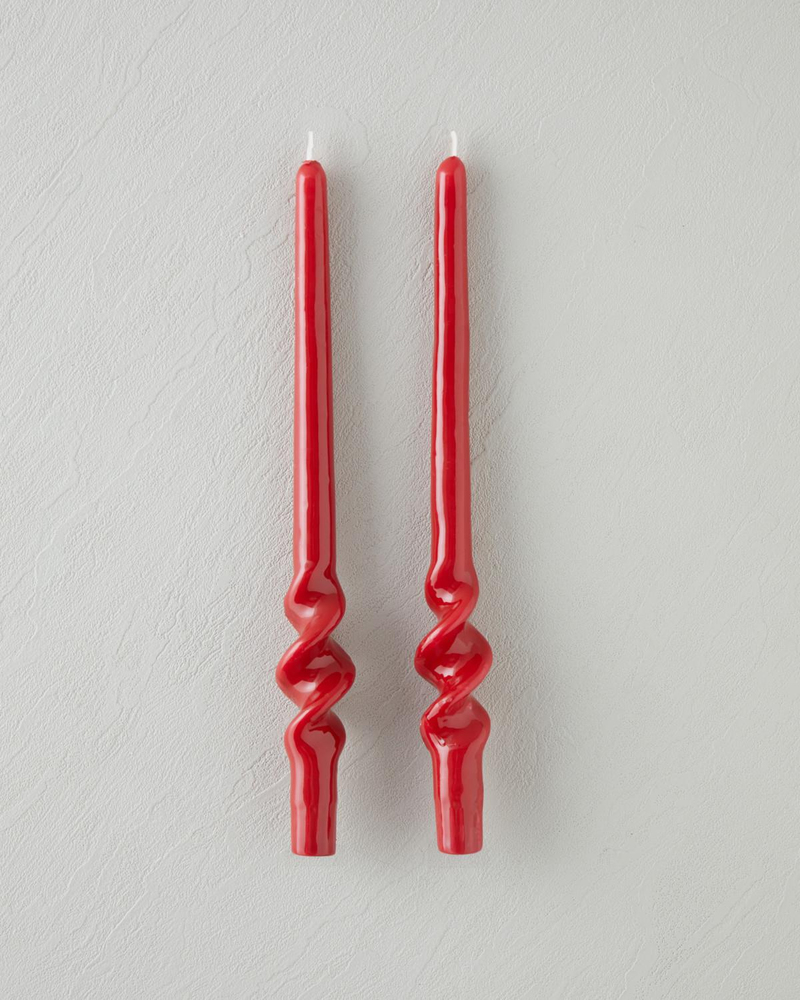 Alysia 2'li Mum 31,5x8x4 cm Kırmızı