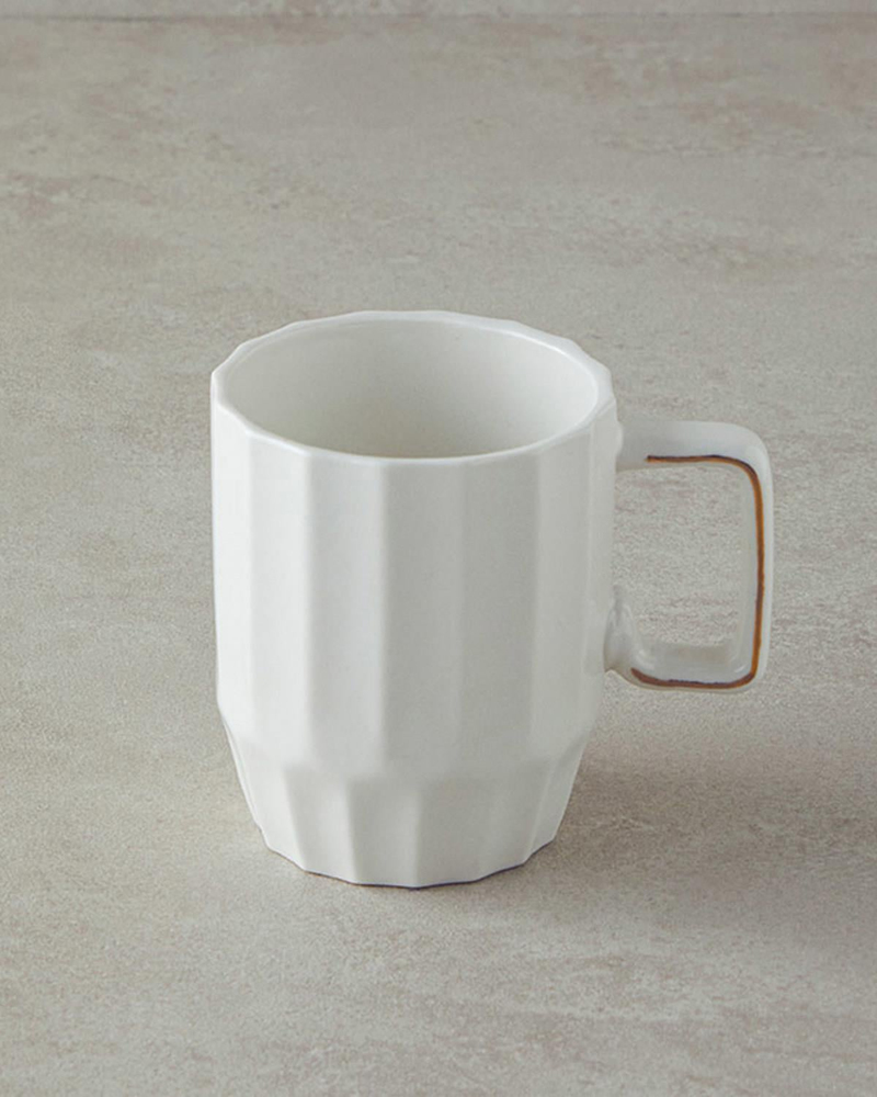 Angely New Bone China Kupa 270 ml Beyaz