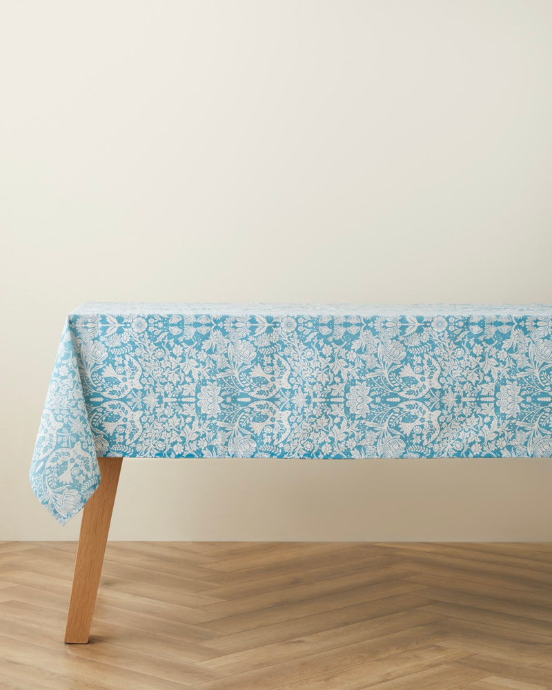Animal Wild Pamuk Polyester Masa Örtüsü 150x200 cm Yeşil