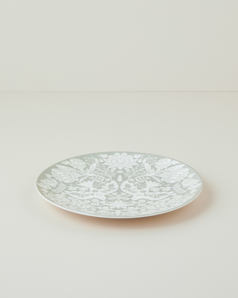 Animal Wild Porselen Pasta Tabağı 20 cm Bej