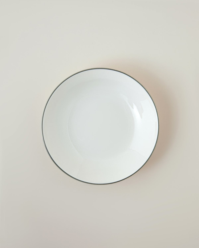 Animora Porselen Çukur Tabak 19 cm Bej