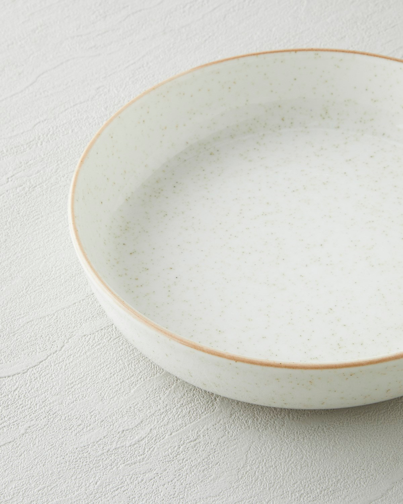 Antiquelle Porselen Çukur Tabak 20 cm Krem