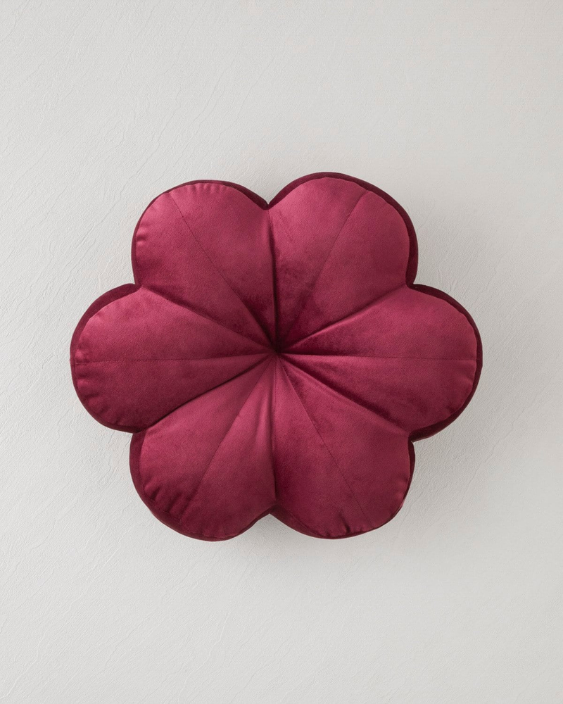 Artistic Bloom Dekoratif Kırlent 40 cm Vişne