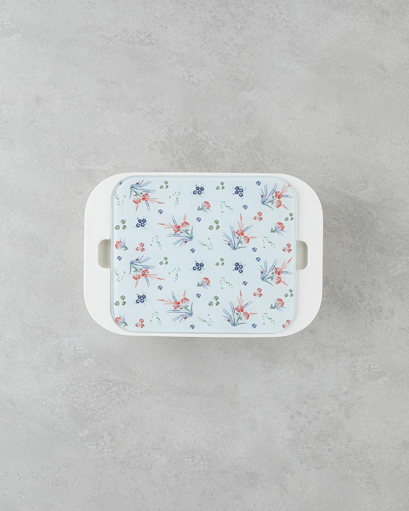 Artistic Garden Melamin 4'lü Kahvaltılık 30x21 cm Renkli
