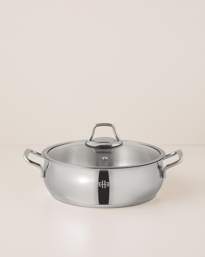 Astera Çelik 8 Parça Tencere Seti 16-20-22-24 cm Silver