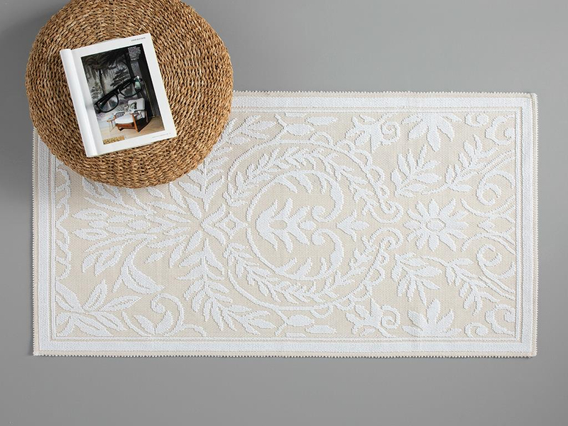 Astrid Pamuklu Kilim Krem