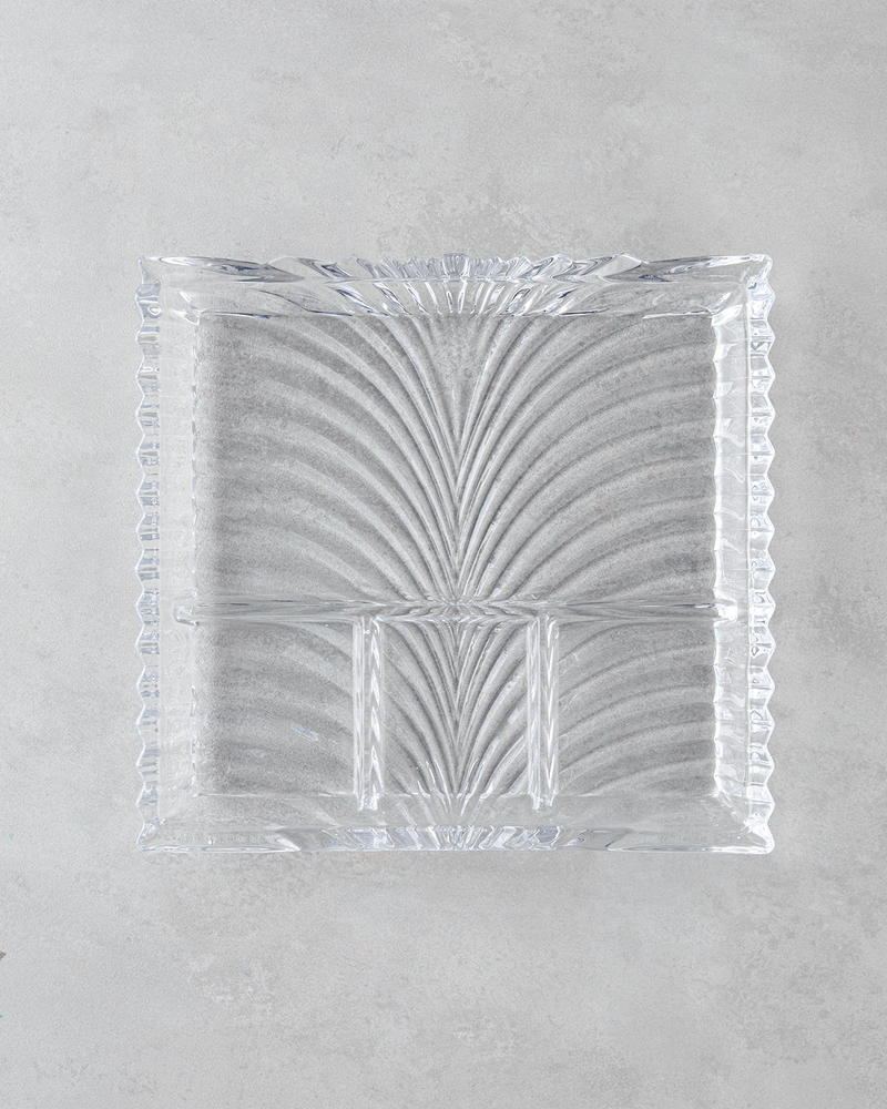 Aura Cam Sunumluk 33x31x4 cm Şeffaf