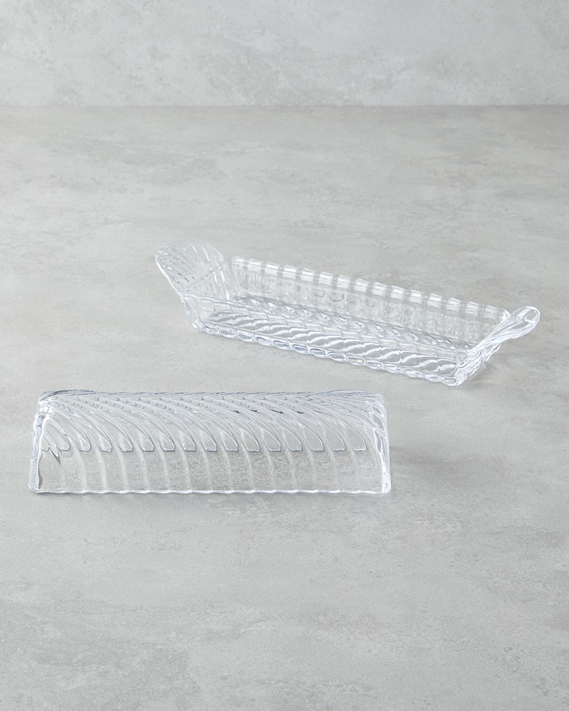 Aura Cam Sunumluk 33x9x9 cm Şeffaf