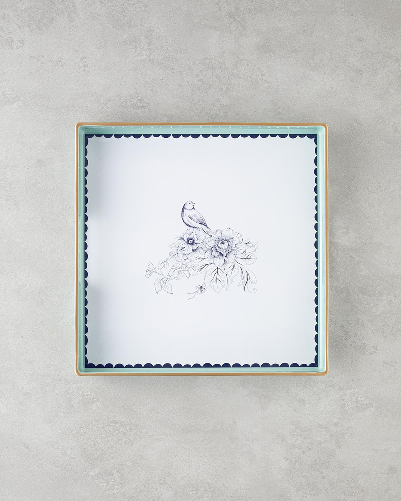 Aviary PP Tepsi 35,5x35,5 Cm Yeşil