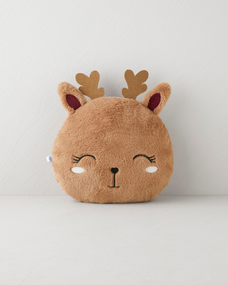 Baby Deer Dekoratif Kırlent 30x35 cm Kahverengi