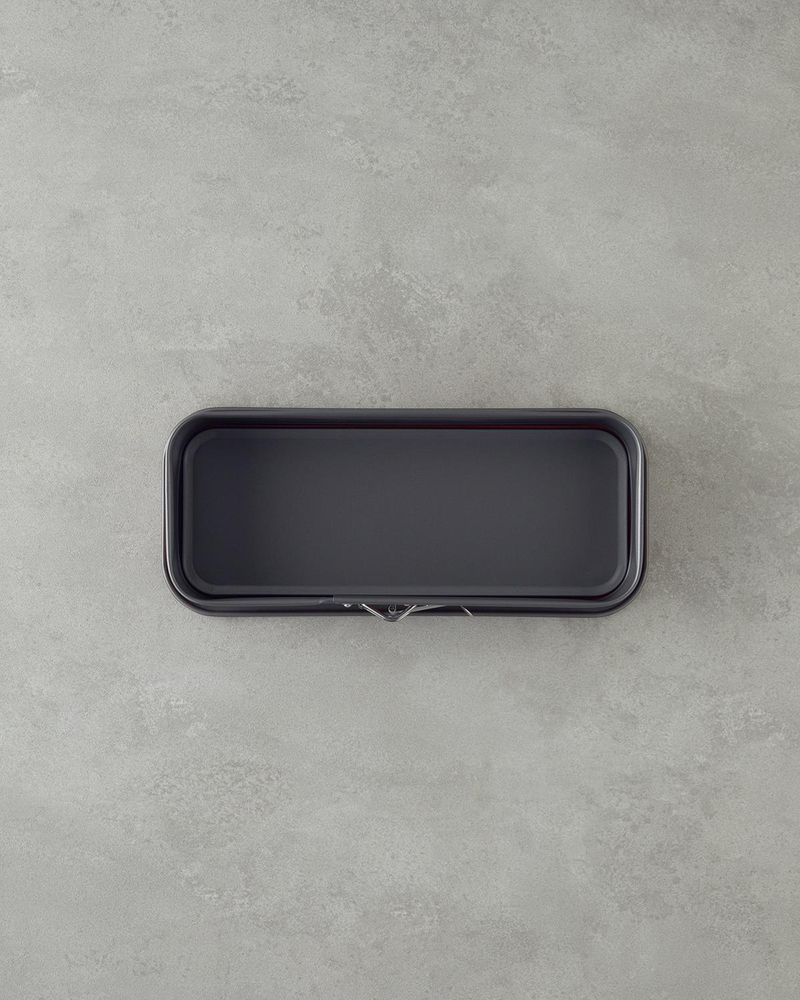 Baker’s Choice Karbon Çelik Klasik Kelepçeli Baton Kek Kalıbı 30 x 11 x 7 cm Kırmızı