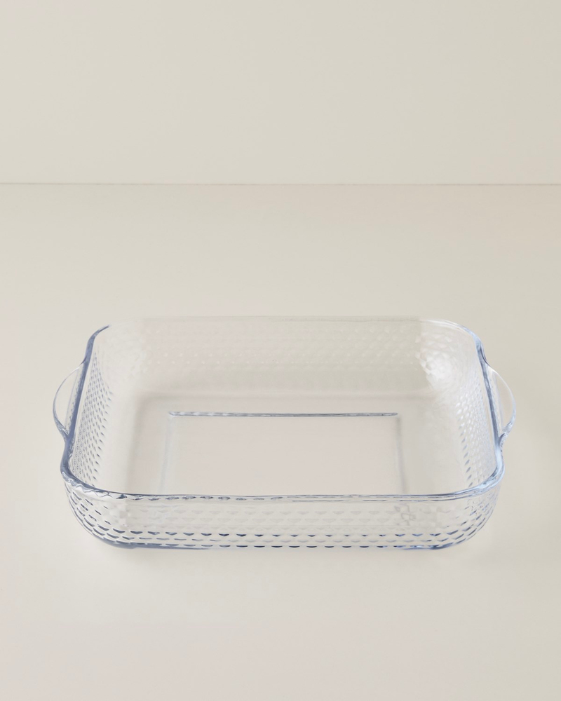 Bake&Serve Cam Kare Fırın Kabı 30,0x5,5 cm Şeffaf