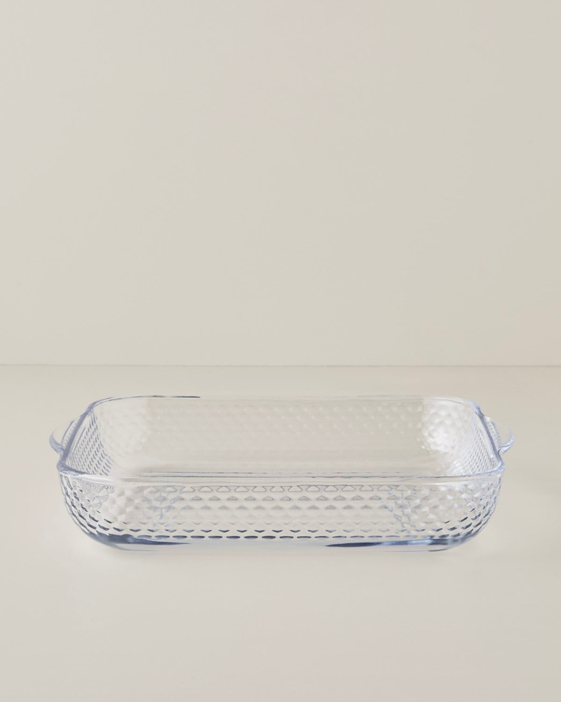 Bake&Serve Cam Kare Fırın Kabı 30,0x5,5 cm Şeffaf