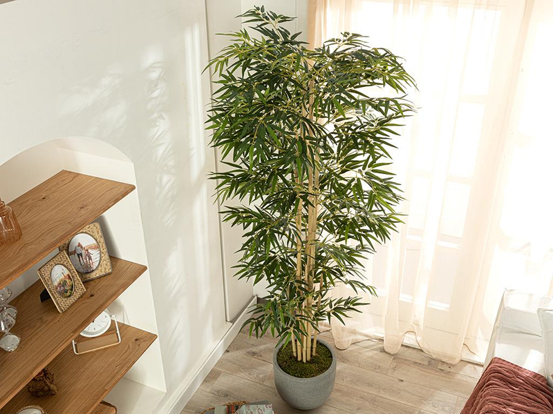 Bambu Yapay Ağaç Yeşil