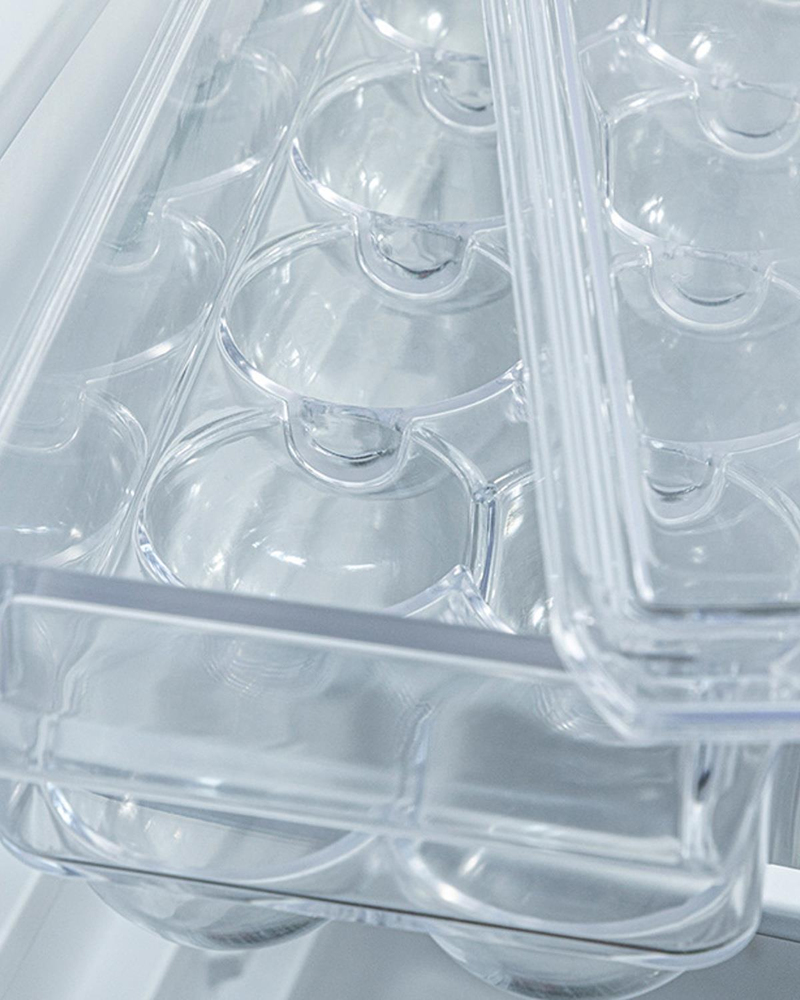 Basic Plastik 14’lü yumurtalık Mutfak Düzenleyici 36x10,5 cm Şeffaf