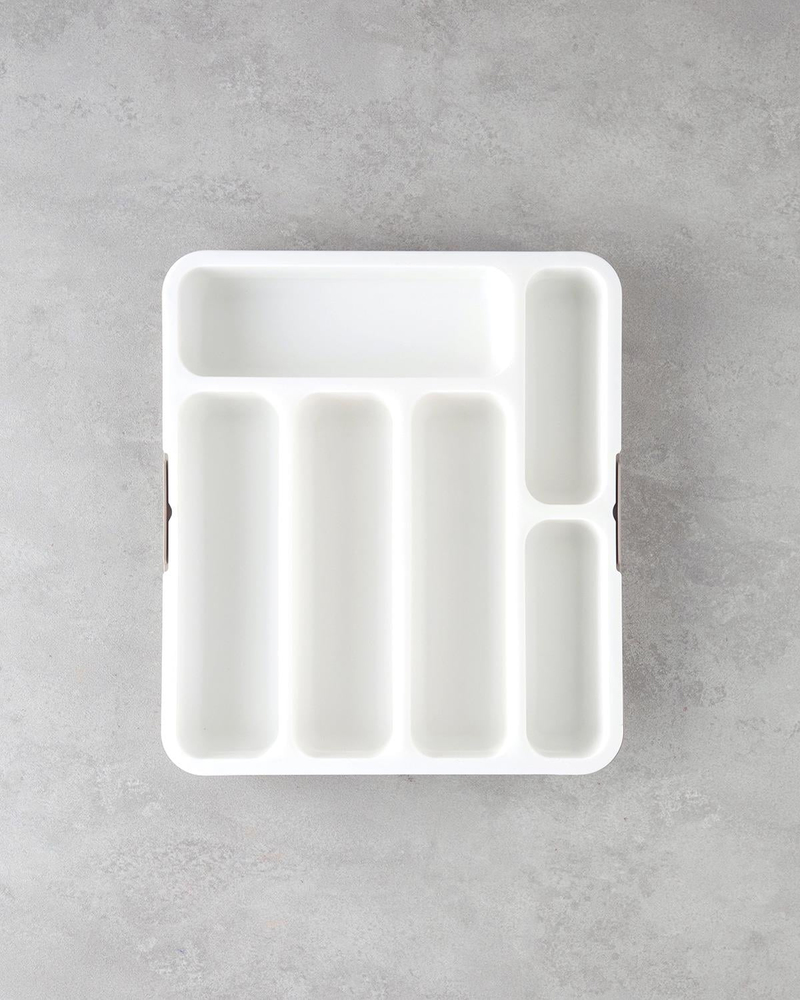 Basic Plastik Çekmece İçi Kaşıklık Mutfak Gereci 53 cm Bej