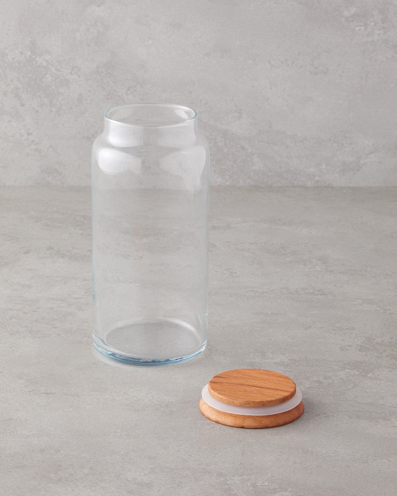 Belle Cam Kavanoz 1400 ml Natural