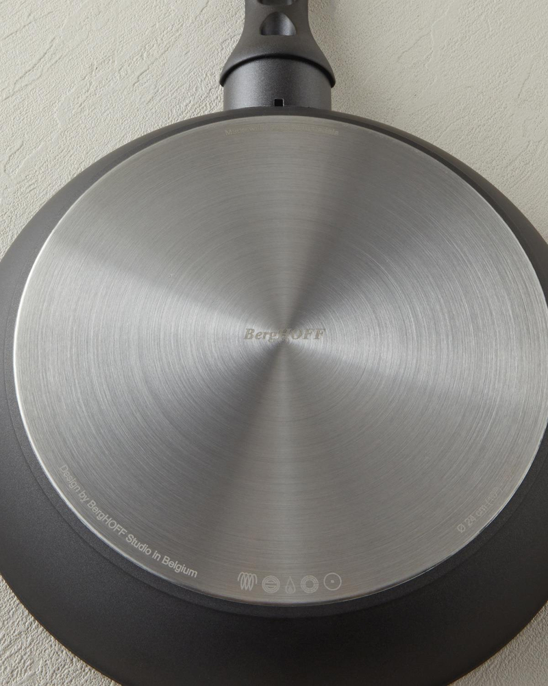 Berghoff DINA Helix Alüminyum 3 Parça Tava Seti 20-24-28 cm Siyah