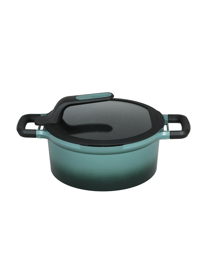 Berghoff Gem Stay Cool Derin Tencere 24x15 cm Yeşil