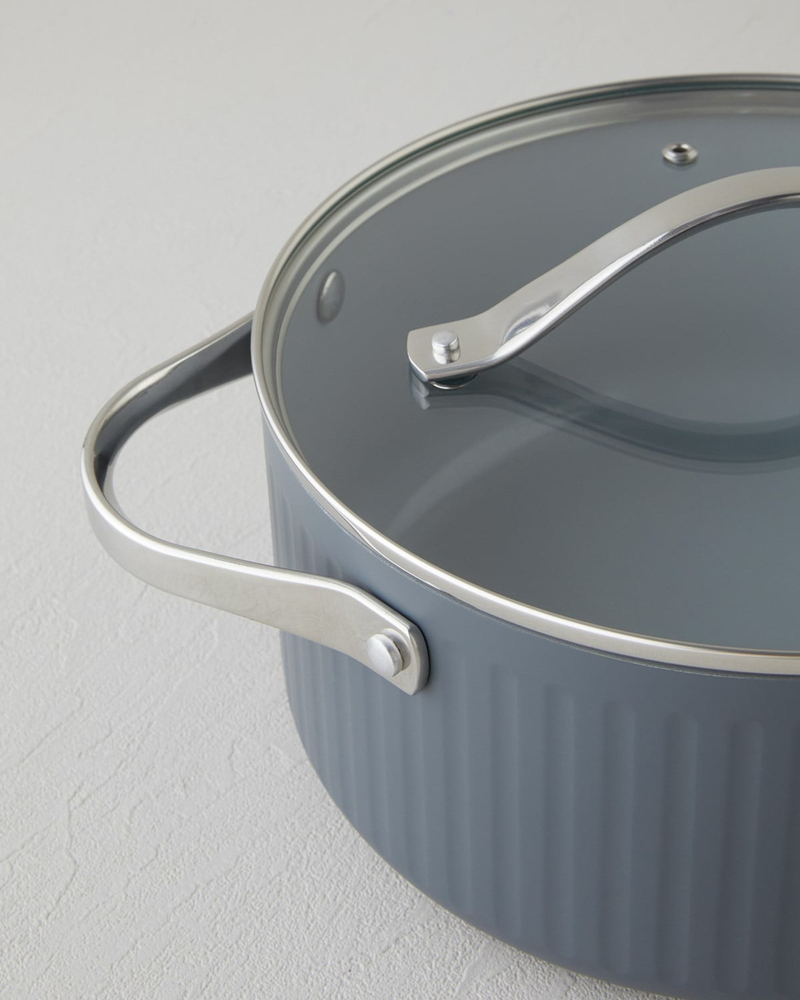 Berlin CeraWell Derin Tencere 20 cm Gri
