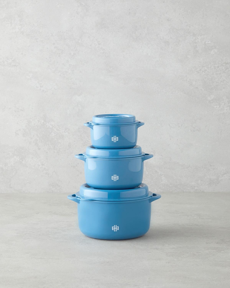 Best Food Plastik Lunch Box Mavi
