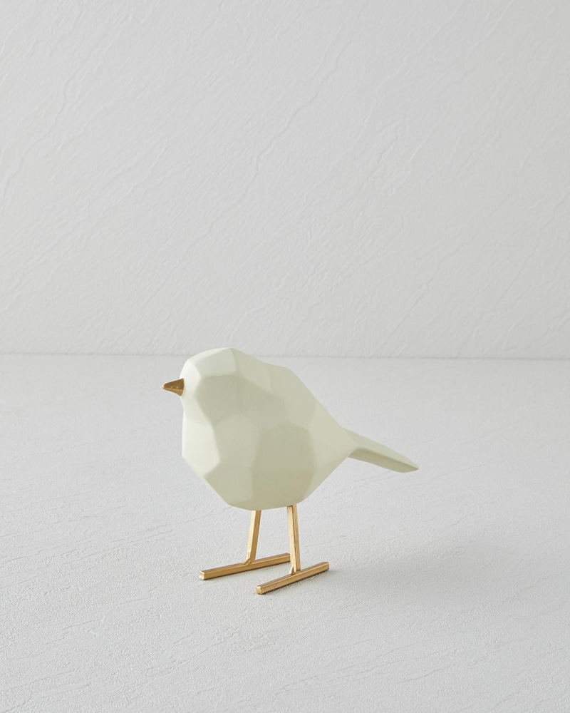 Birds Biblo 17x7,5x13,5 cm Bej