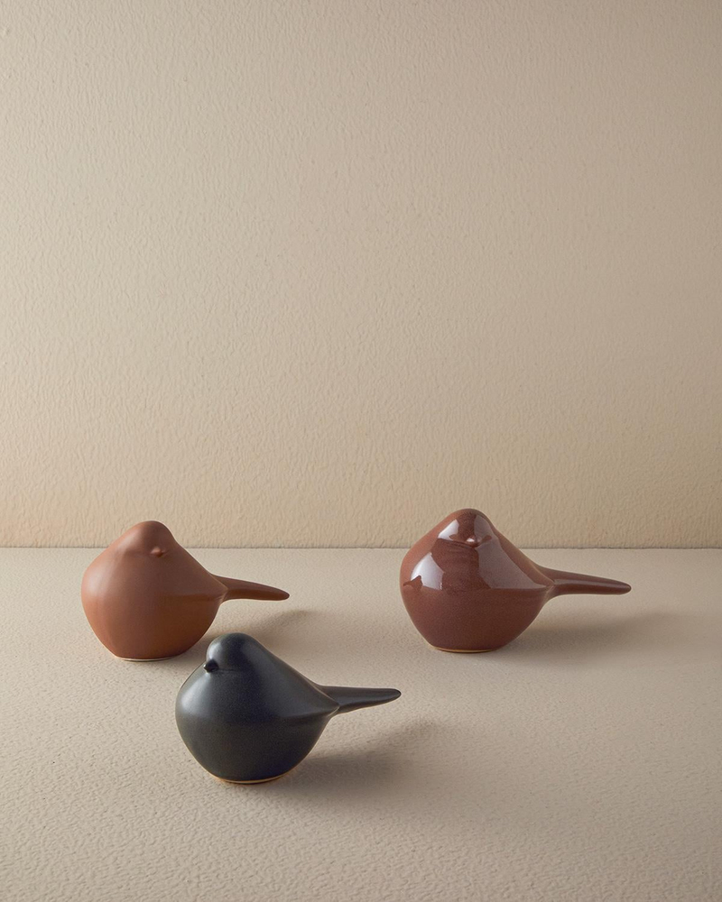 Birdy Seramik Biblo Antrasit
