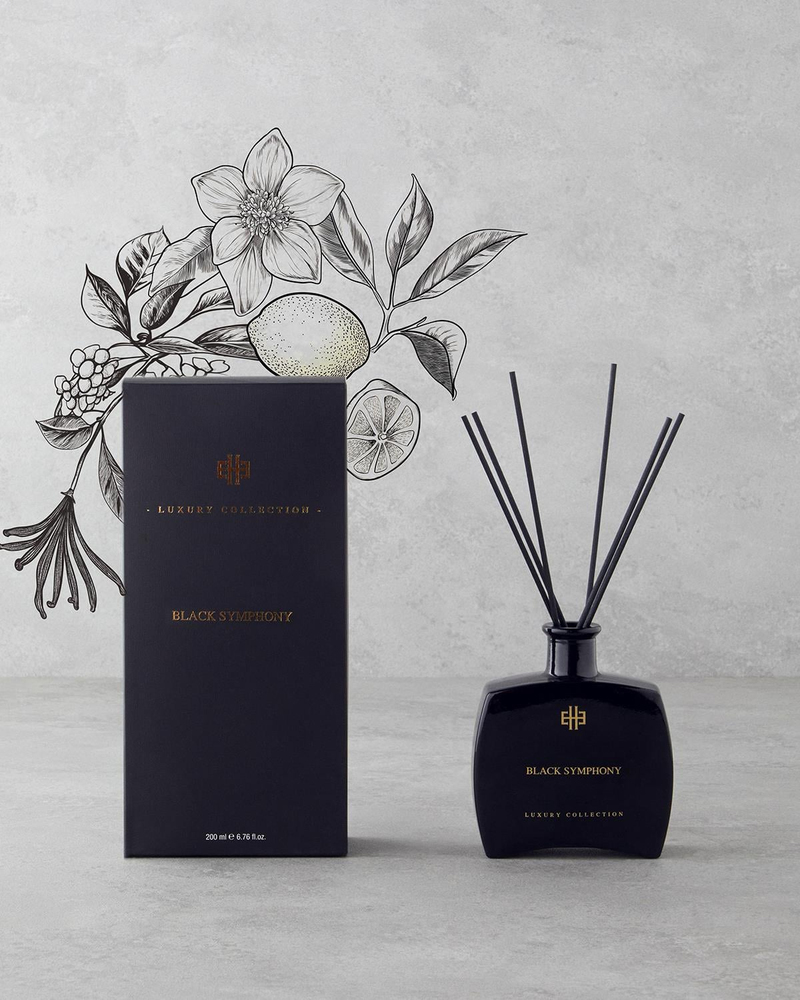Black Symphony Çubuklu Oda Kokusu Siyah