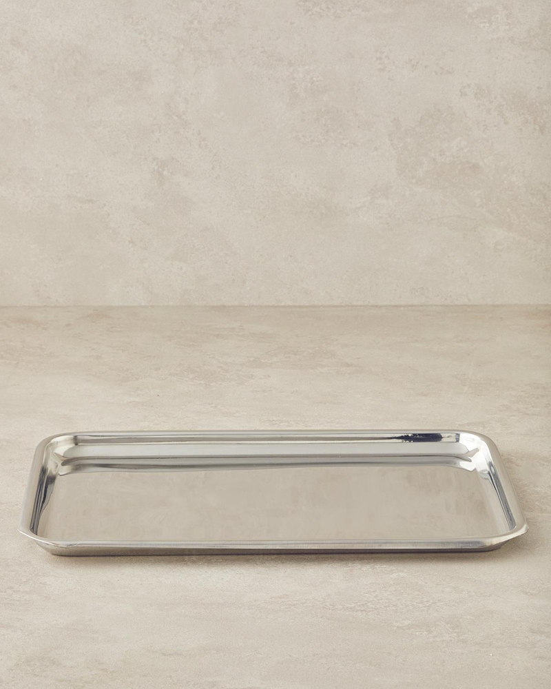 Blade Paslanmaz Çelik Tepsi Silver