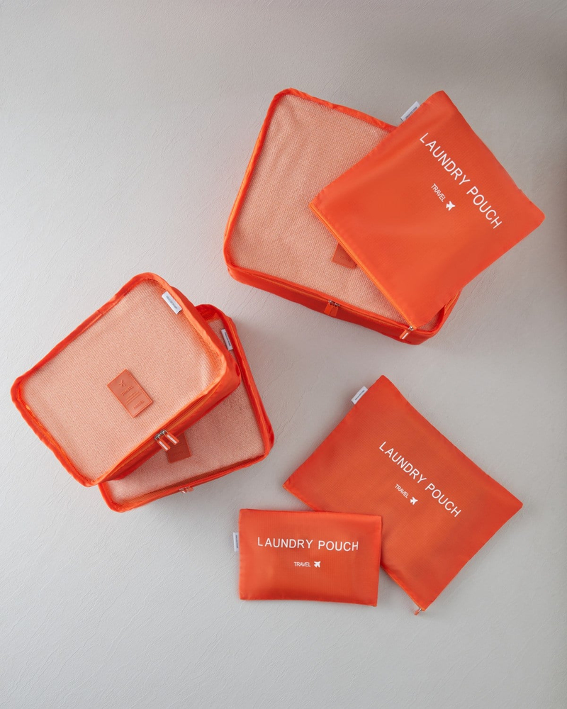 Blare Polyester 6'lı Organizer Turuncu