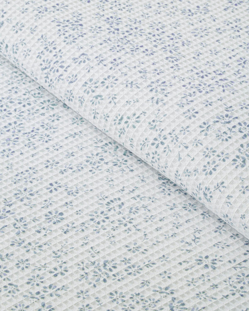 Bloomlet Çift Kişilik Pike 200x220 cm Mavi