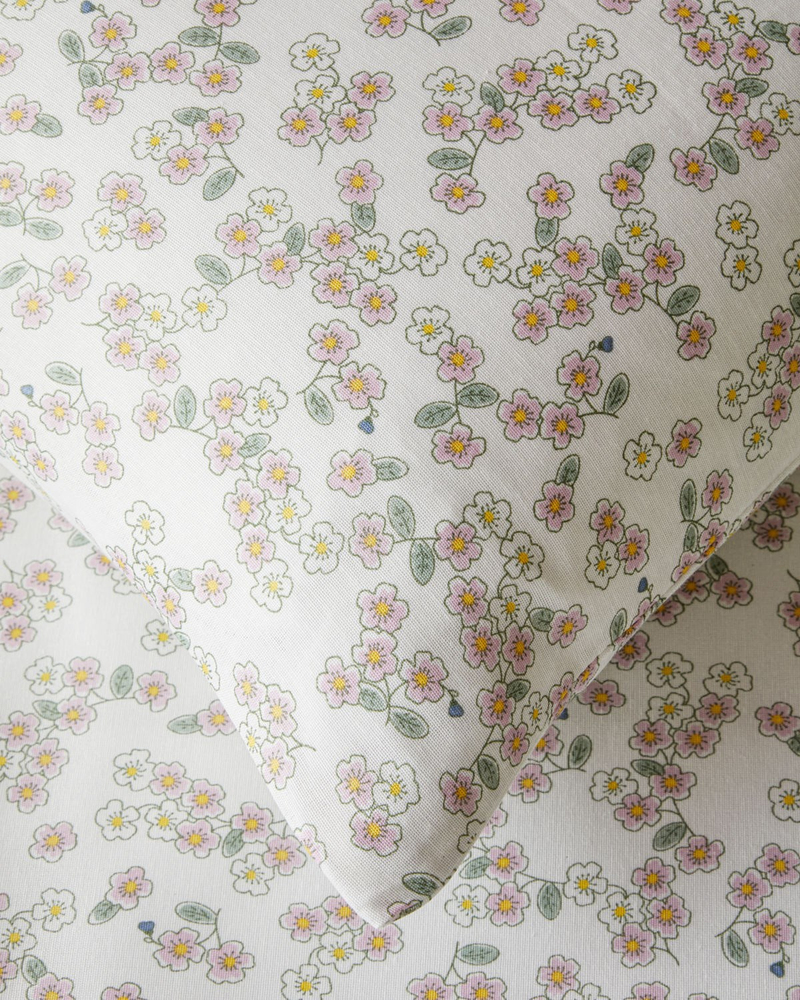 Bloomsy Kolay Ütülenir Çift Kişilik Nevresim Seti 200x220 cm Mor