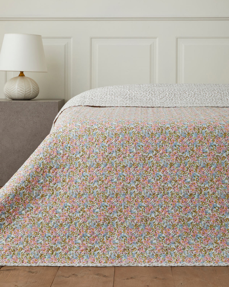 Blush Twig King Size Çok Amaçlı Örtü 220x240 cm Pembe
