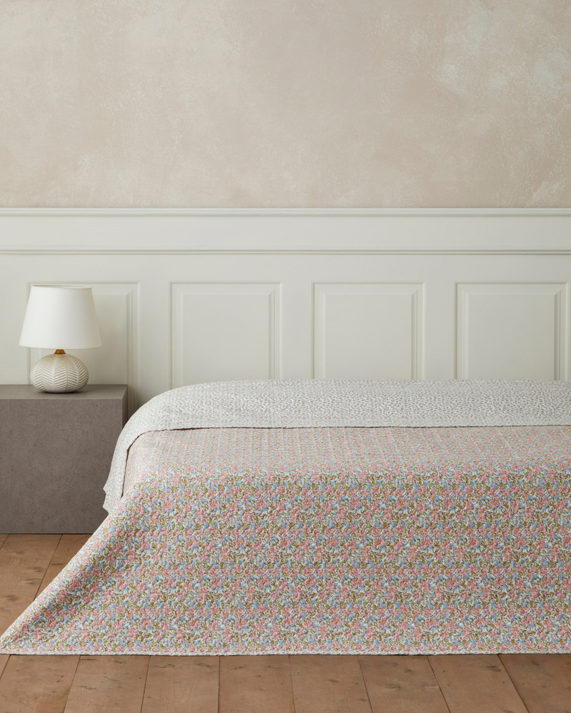 Blush Twig Tek Kişilik Çok Amaçlı Örtü 160x220 cm Pembe