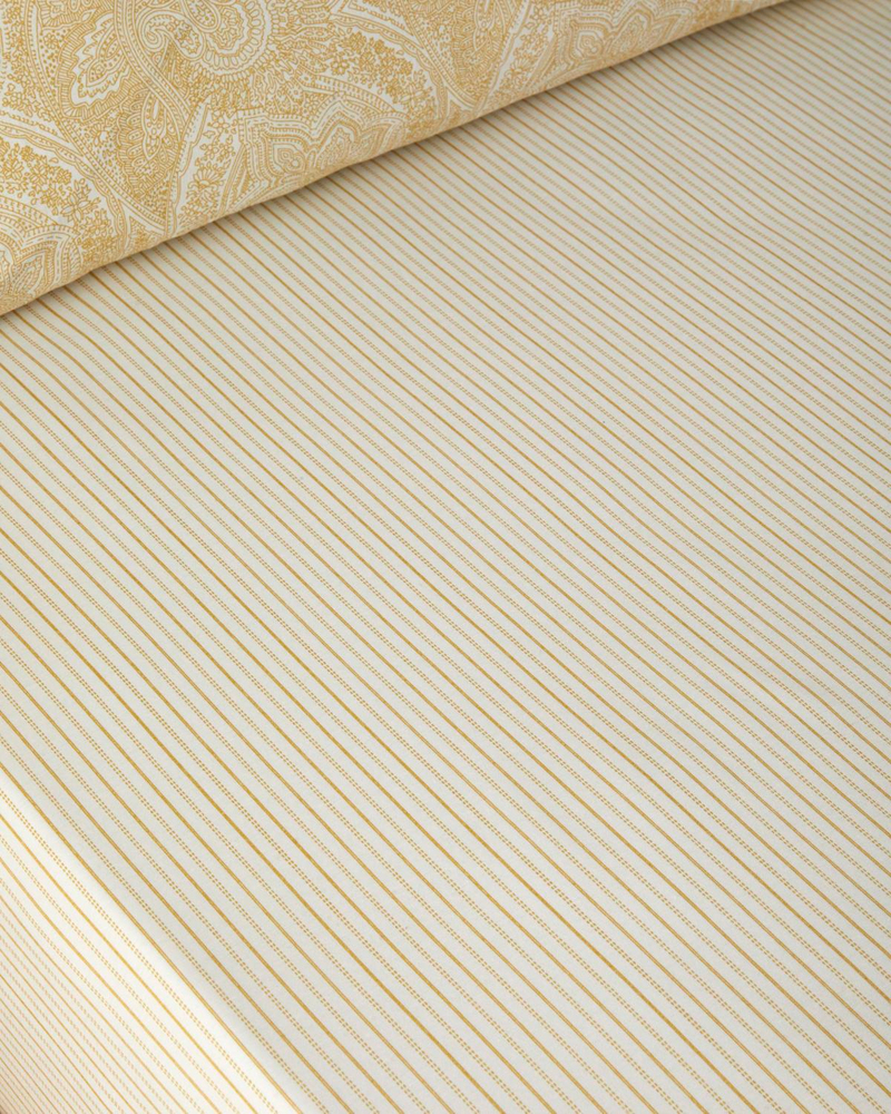 Bohemian Kolay Ütülenir Çift Kişilik Nevresim Takımı 200x220 cm Hardal