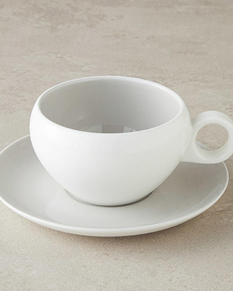 Boho New Bone China Çay Fincanı Takımı Gri